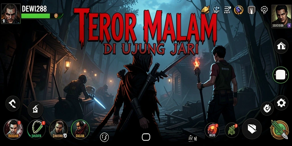 Gameplay DEWI288 yang menegangkan dan menakutkan.