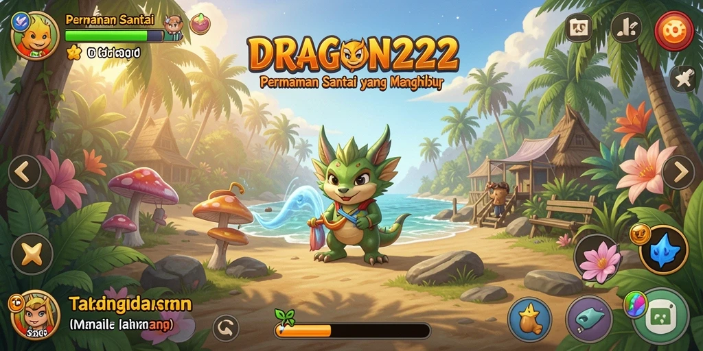 Tangkapan layar gameplay menampilkan keseruan bermain DRAGON222 di suasana santai.