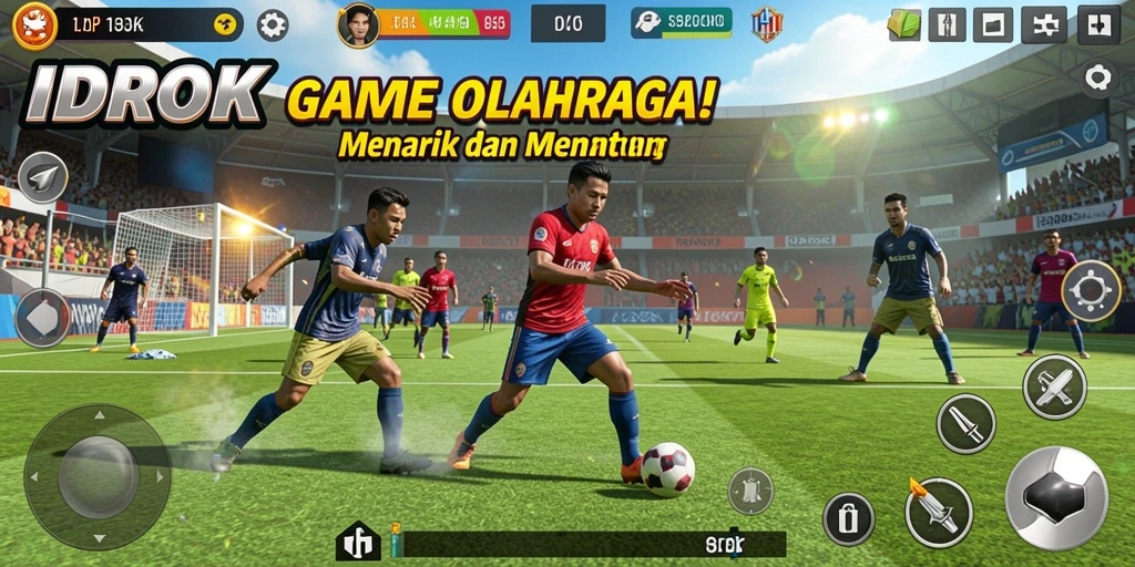 Tampilan gameplay menarik di <strong>IDROK</strong> dengan karakter yang dinamis.