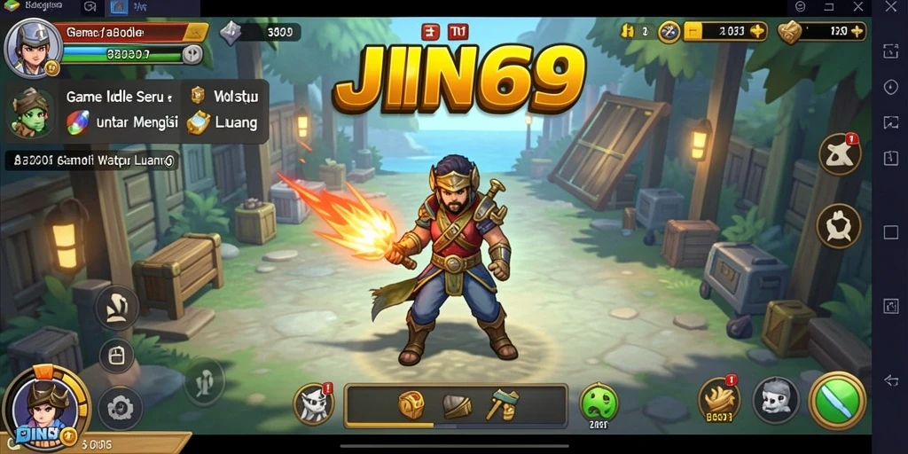 Screenshot gameplay JIN69 menampilkan pengalaman bermain yang seru dan mengasyikkan.