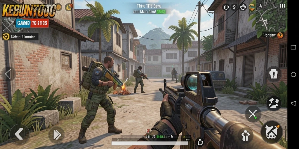 Screenshot menampilkan gameplay KEBUNTOTO yang intens dan menawan.