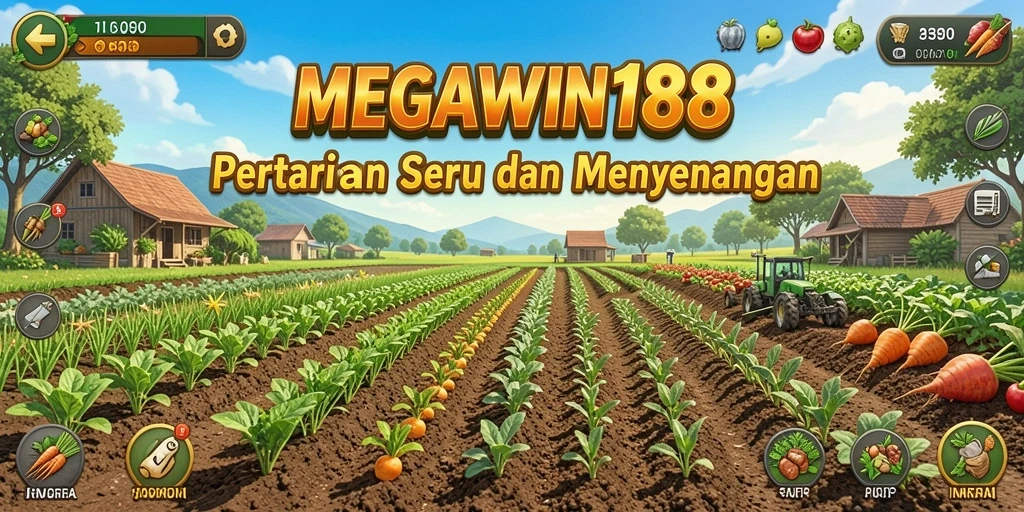 Tampilan gameplay MEGAWIN188 yang menarik dan penuh warna.