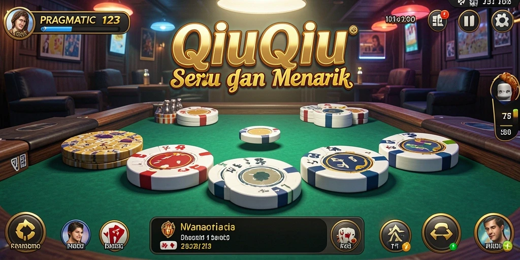 Screenshot gameplay QiuQiu yang mendebarkan dan menantang.