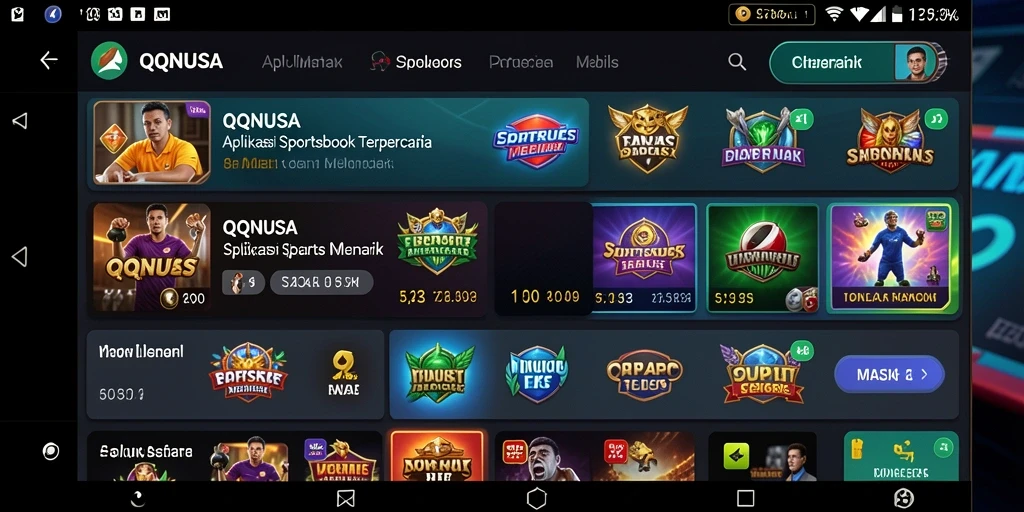 Tampilan menarik dari gameplay Auto Sportsbook yang seru.