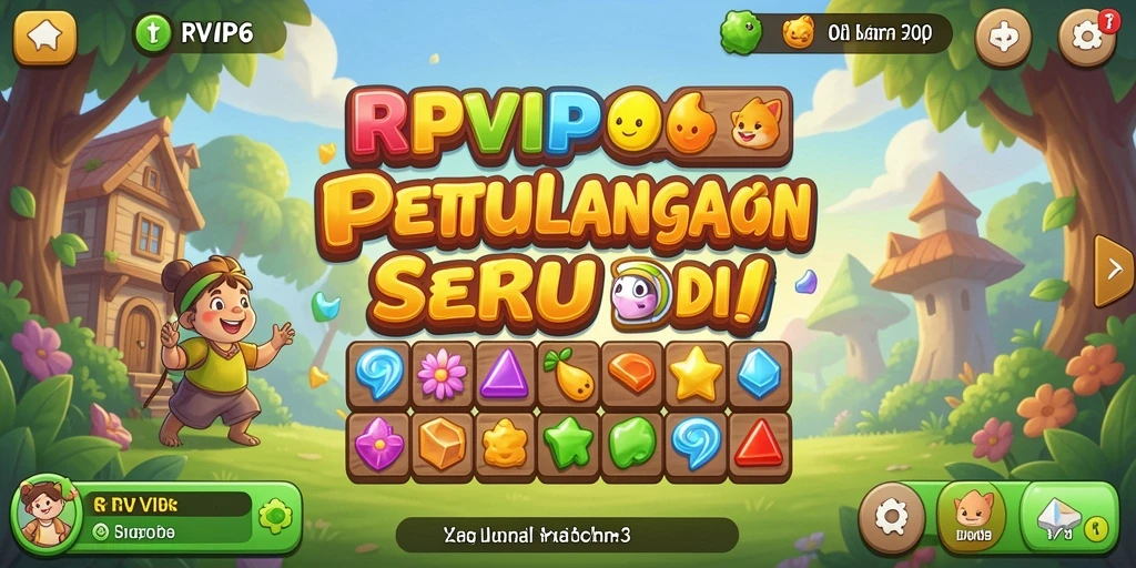 Gameplay seru dengan grafis cerah di RPVIP6