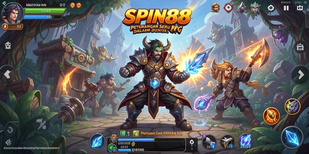 Tampilan gameplay SPIN88 yang menakjubkan dalam dunia RPG.