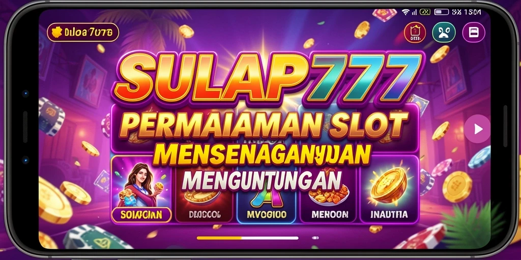 Tampilan gameplay seru SULAP777 dengan efek visual yang menawan.