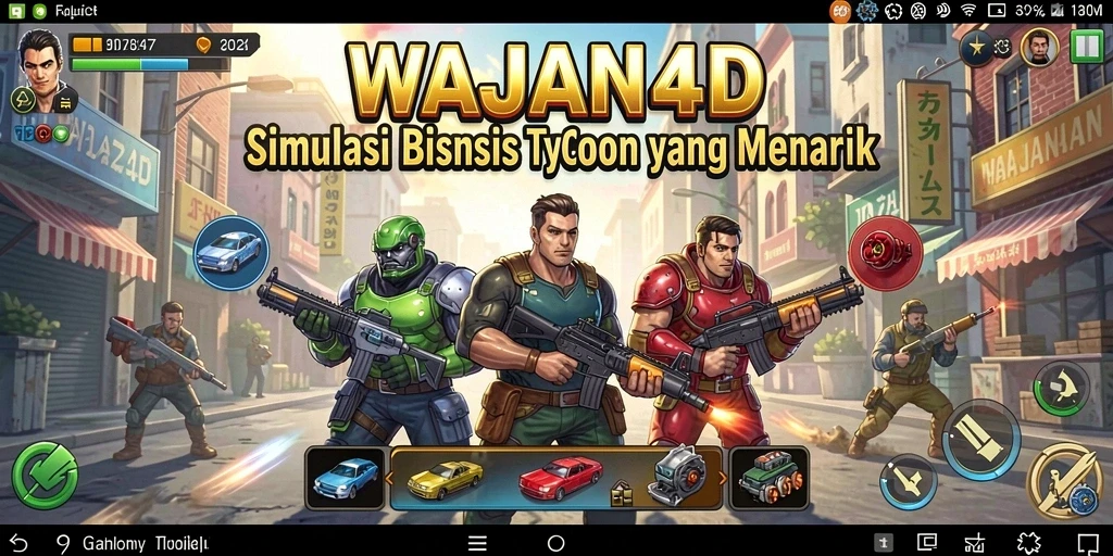 Tampilan menarik dari gameplay WAJAN4D yang penuh strategi.