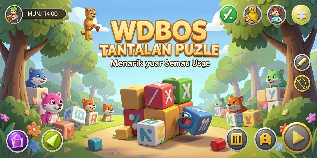 Gameplay WDBOS yang menantang dan penuh warna.